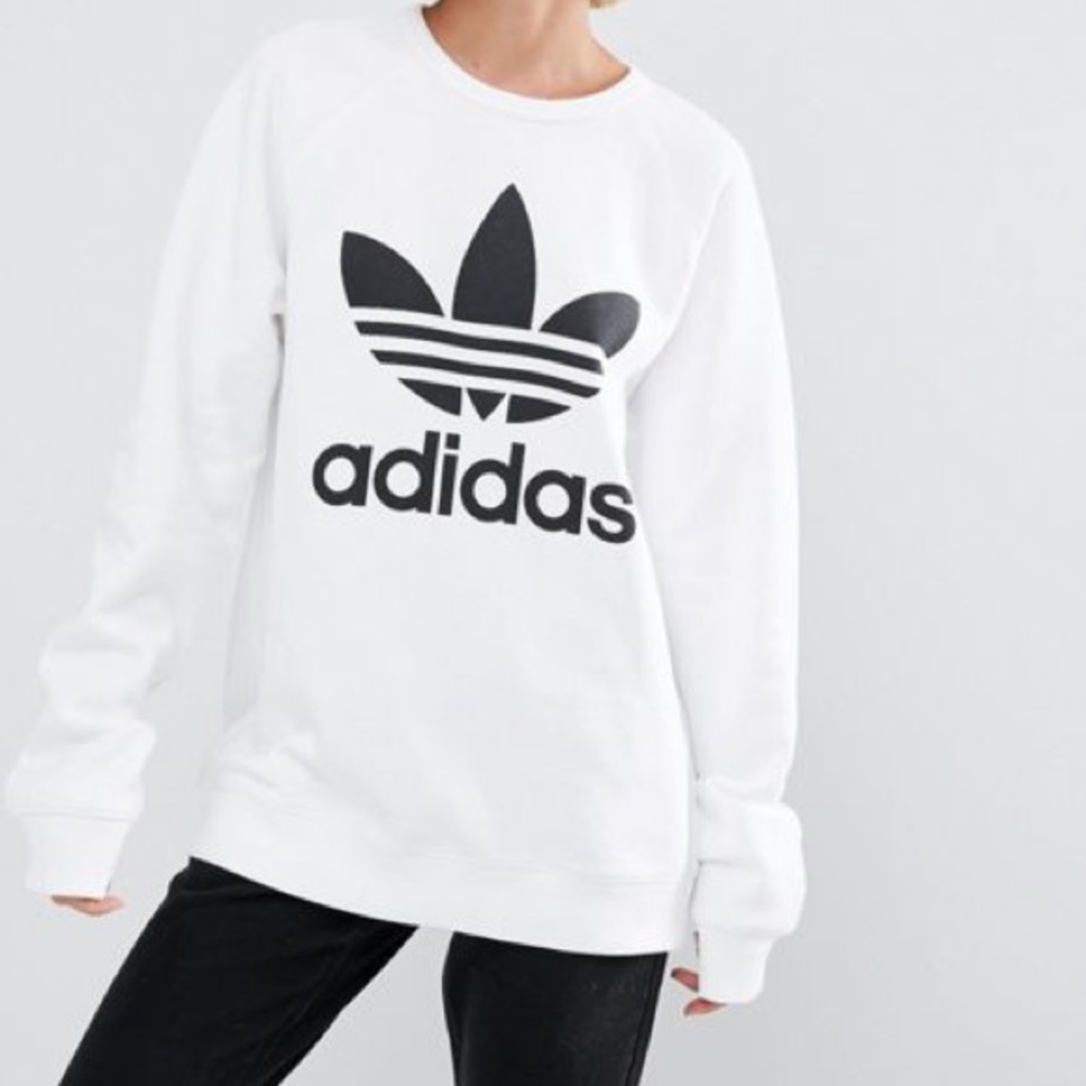 Oversized Adidas Originals Sweatshirt